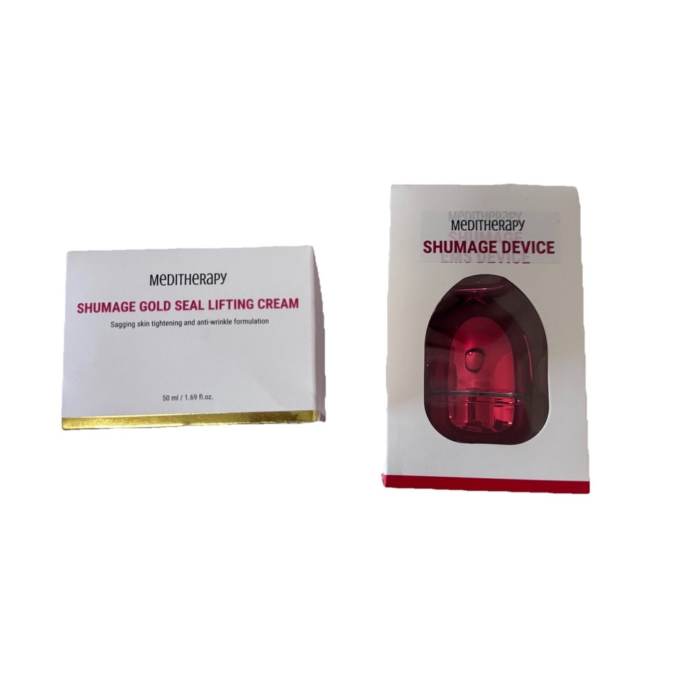 Meditherapy Shumage  device + Gold Thread‎ Cream 1 set 1.69oz(50ml)